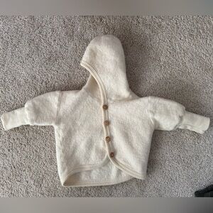 Cosilana organic wool fleece jacket